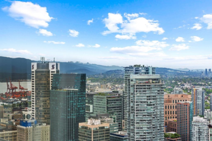 Aerial View of 4303 938 Nelson Street, Vancouver, BC