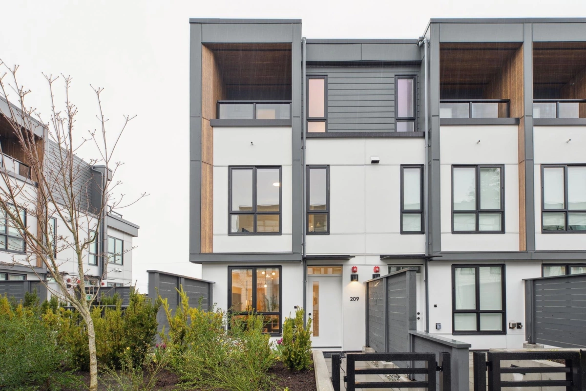 Exterior Front Photo of 201 715 Ducklow Street, Coquitlam, BC