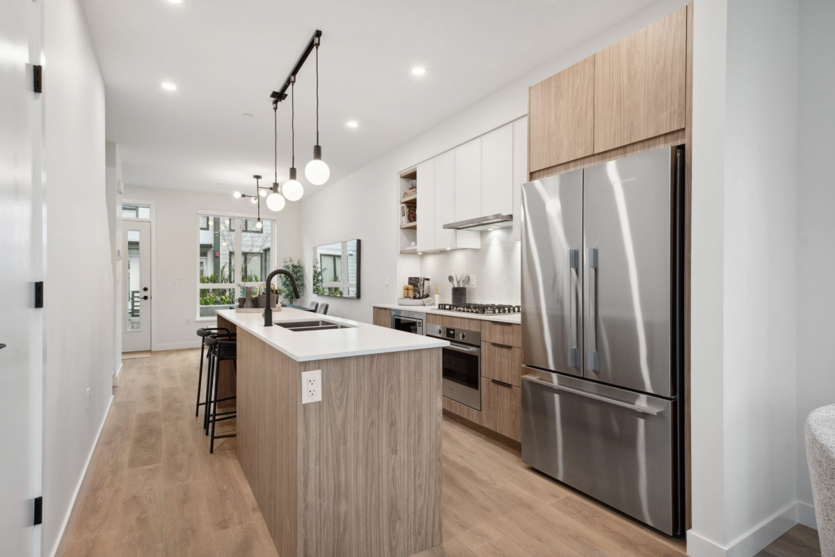 Exterior Rear Photo of 201 715 Ducklow Street, Coquitlam, BC