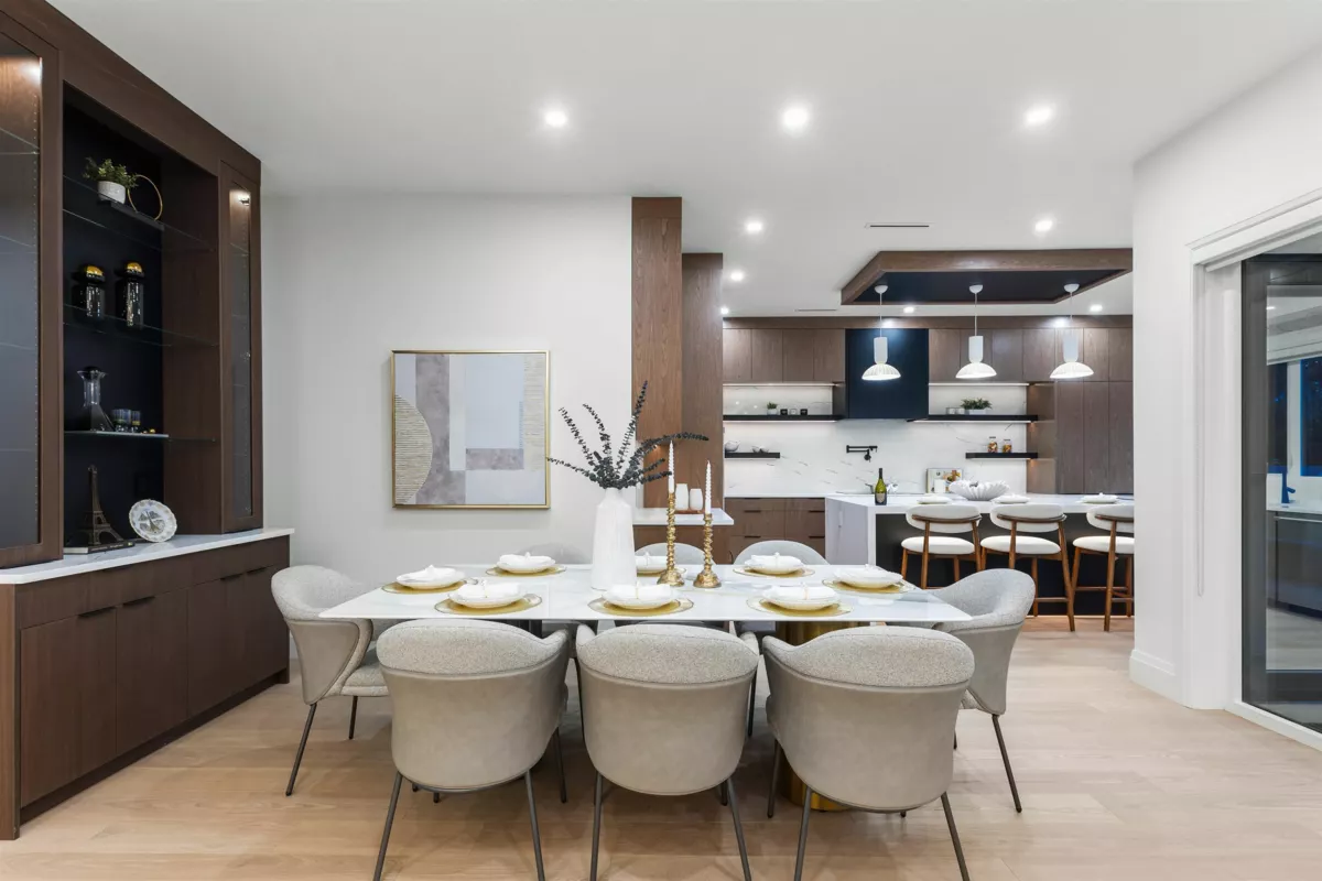 Dining Area Photo of 7370 Burris Street, Burnaby, BC