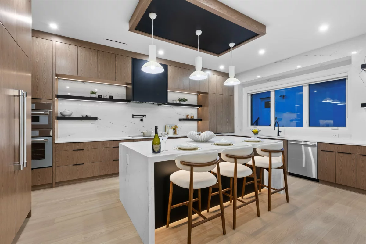 Kitchen Island Photo of 7370 Burris Street, Burnaby, BC
