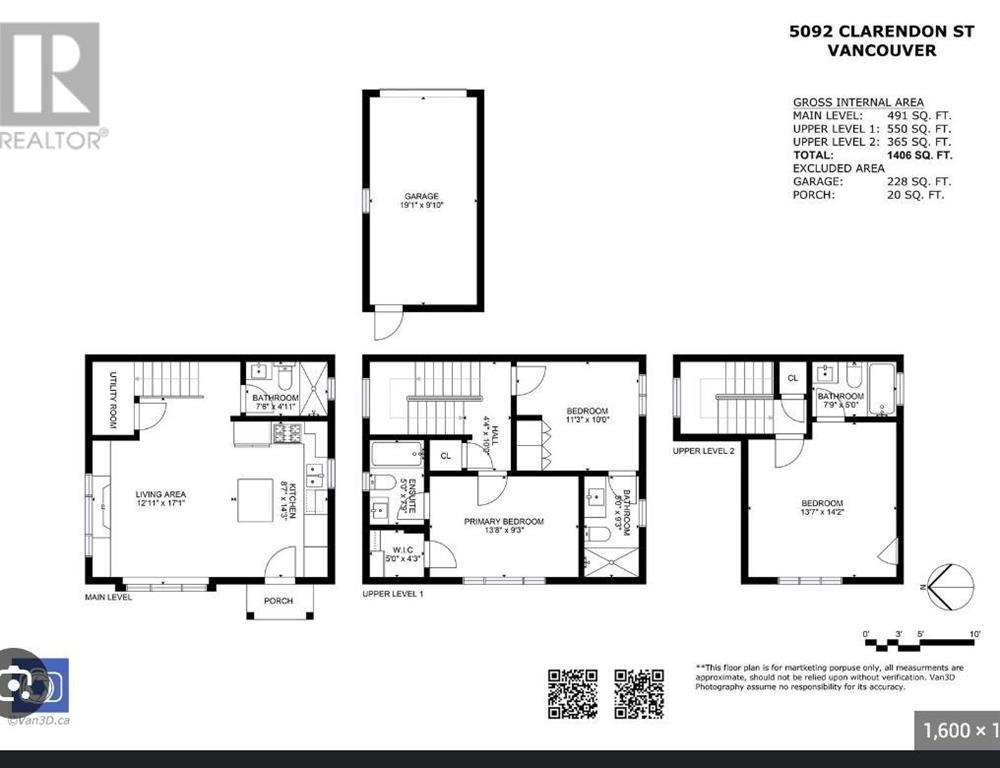 Exterior Rear Photo of 5092 Clarendon Street, Vancouver, BC