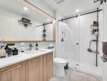 Powder Room Photo of 102 735 Anskar Court, Coquitlam, BC