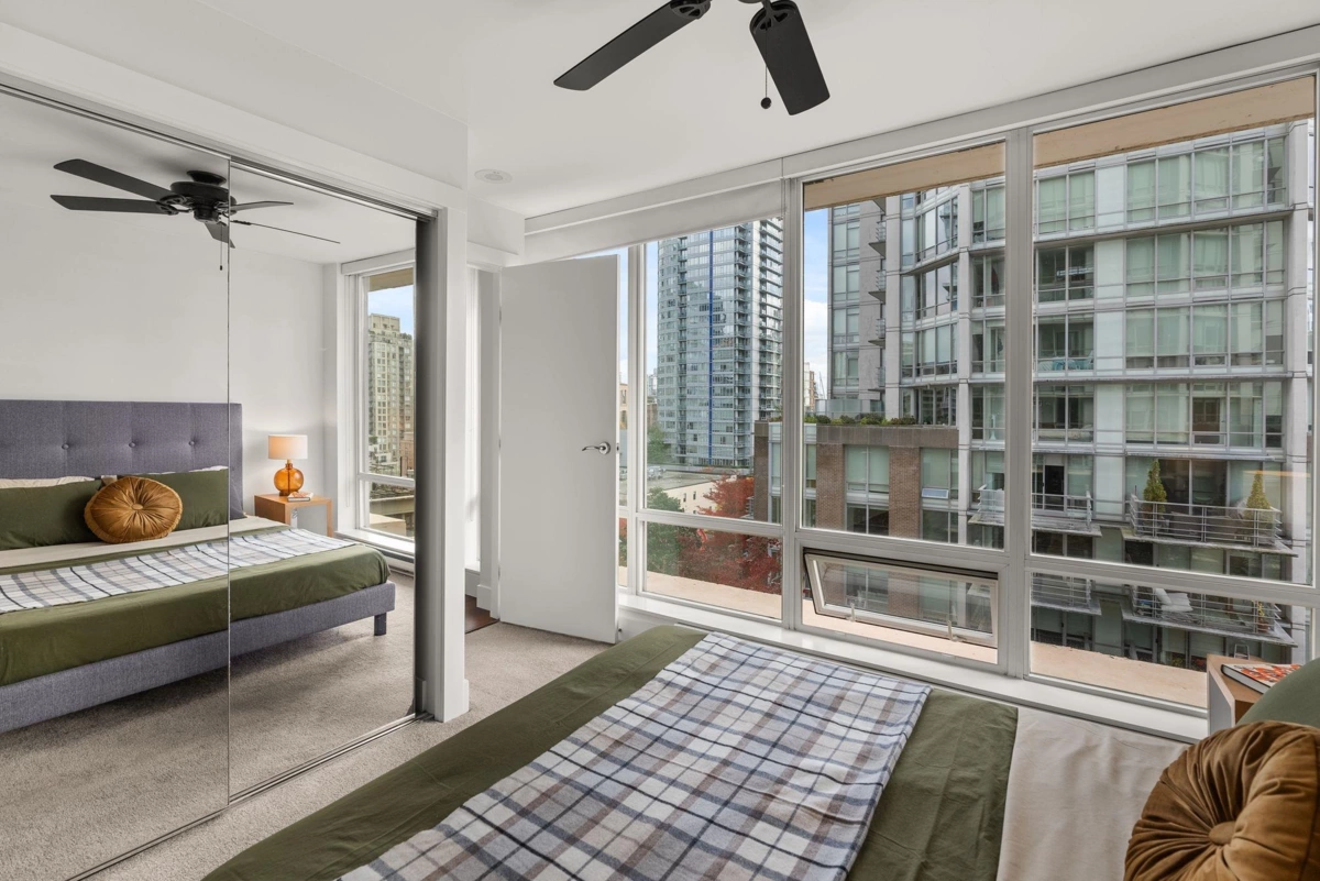 Bedroom 2 Photo of 907 565 Smithe Street, Vancouver, BC