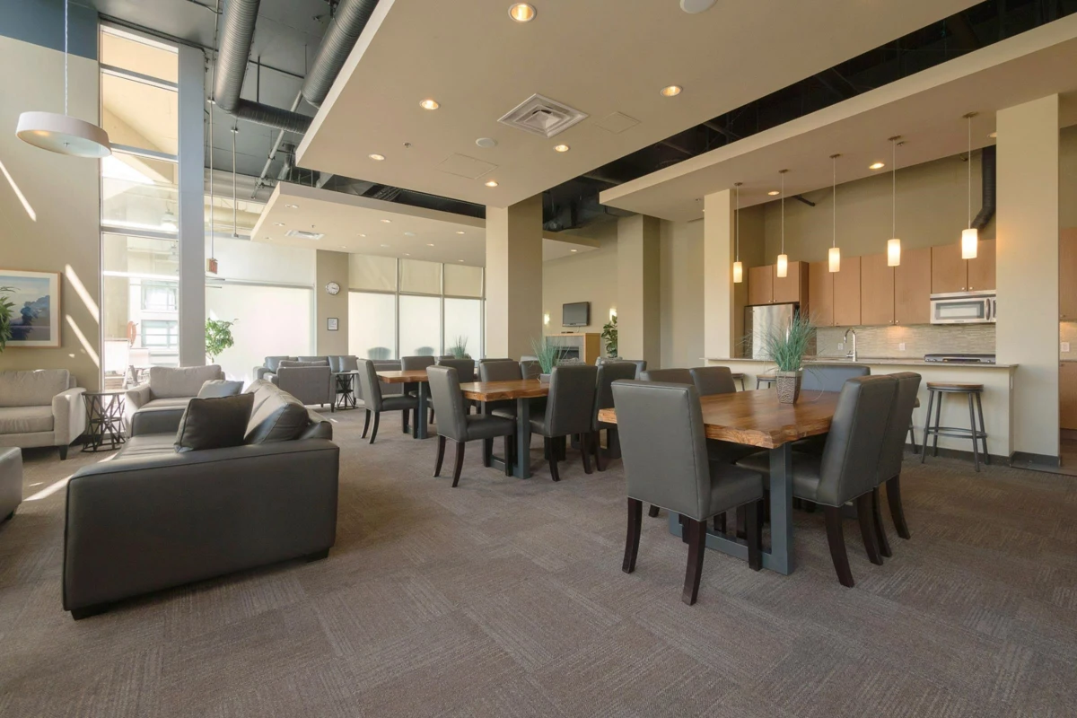 Family Room Photo of 1408 110 Brew Street, Port Moody, BC