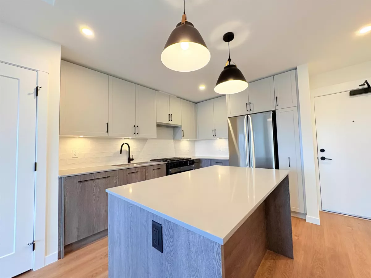Kitchen Island Photo of 203 27215 Aldergrove Town Centre Drive, Langley, BC