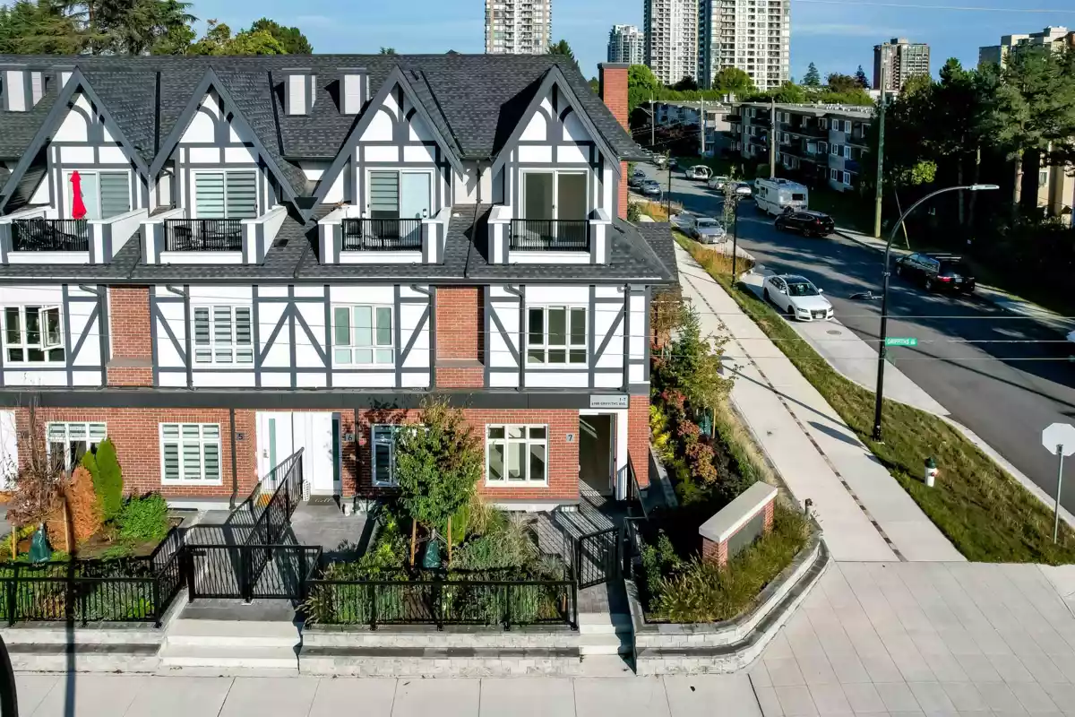 Exterior Front Photo of 7 6988 Griffiths Avenue, Burnaby, BC