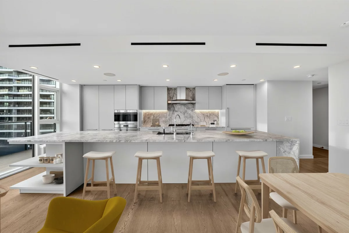 Dining Area Photo of 2403 1335 Howe Street, Vancouver, BC