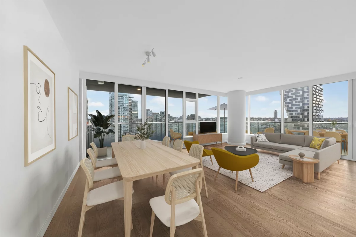 Family Room Photo of 2403 1335 Howe Street, Vancouver, BC