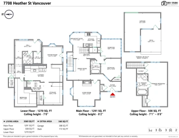 7708 Heather Street, Vancouver, BC, Vancouver — Single Family Residence for sale