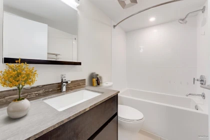 Powder Room Photo of 1503 7979 Firbridge Way, Richmond, BC