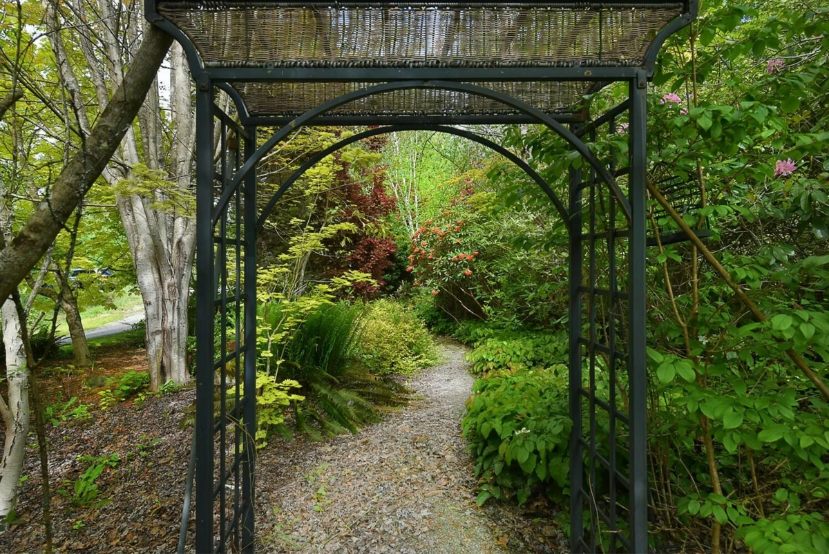 Aerial View of 2855 Lacey Place, Roberts Creek, BC