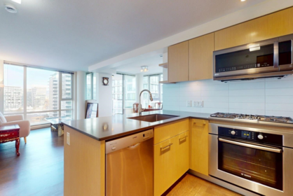 Kitchen Island Photo of 1102 7979 Firbridge Way, Richmond, BC