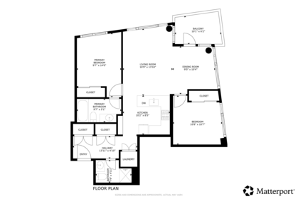 Outdoor Patio Photo of 1102 7979 Firbridge Way, Richmond, BC