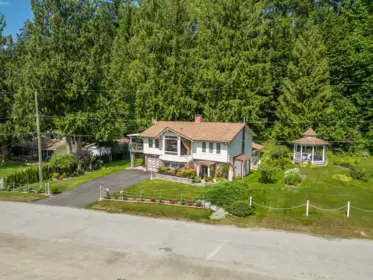 Aerial View of 50871 O'byrne Road, Chilliwack, BC