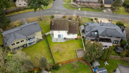 Aerial View of 11417 Somerset Crescent, Delta, BC