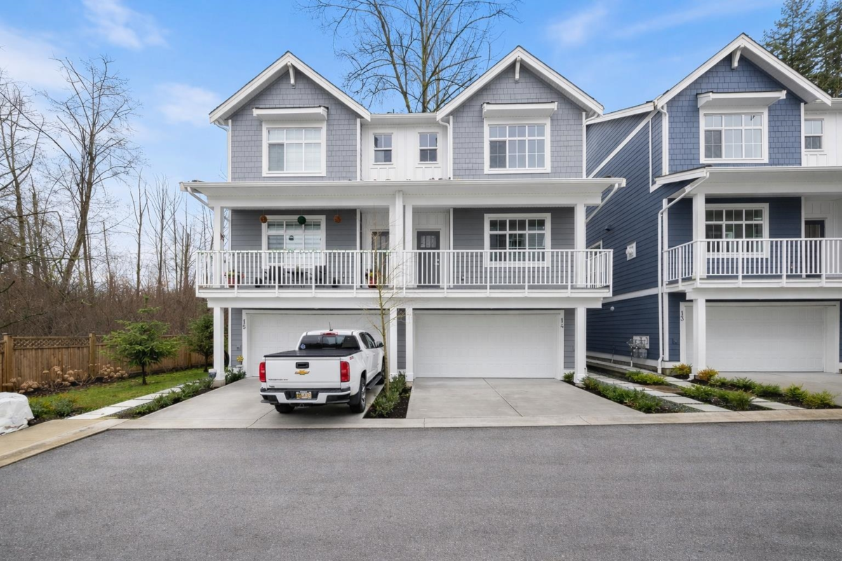 Exterior Rear Photo of 13 9762 182a Street, Surrey, BC