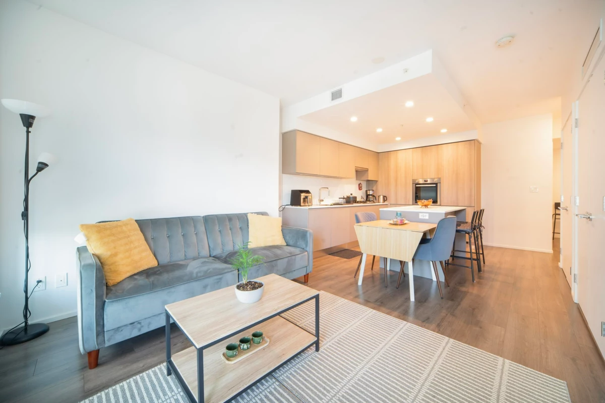 Living Room Photo of 3311 3833 Evergreen Place, Burnaby, BC