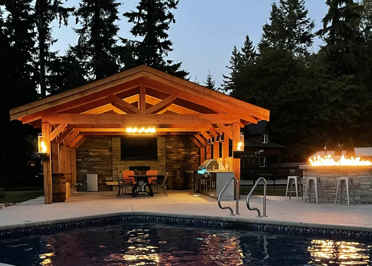 Outdoor Kitchen Photo of 23461 50 Avenue, Langley, BC