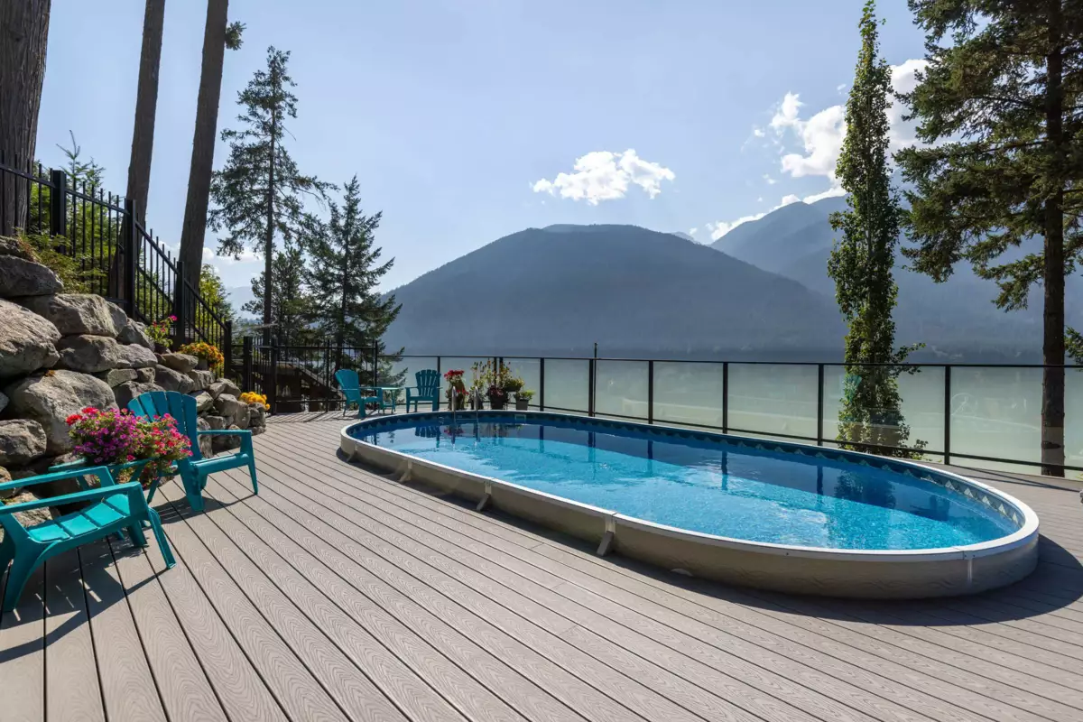 Backyard Photo of Lot 6 6500 In Shuck Ch Forest Road, Pemberton, BC