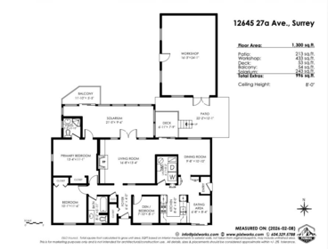 Powder Room Photo of 12645 27a Avenue, Surrey, BC