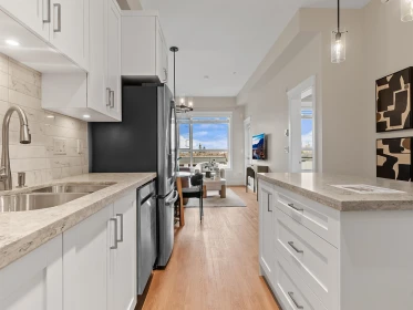 Kitchen Island Photo of 403 20926 83 Avenue Avenue, Langley, BC