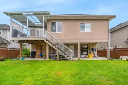 Aerial View of 15089 66a Avenue, Surrey, BC