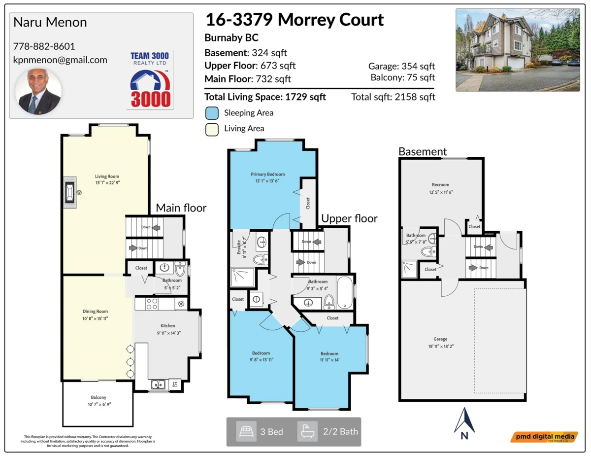 Playground / Recreational Area Near 16 3379 Morrey Court, Burnaby, BC