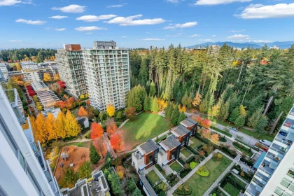 Outdoor Deck Photo of 2303 3355 Binning Road, Vancouver, BC