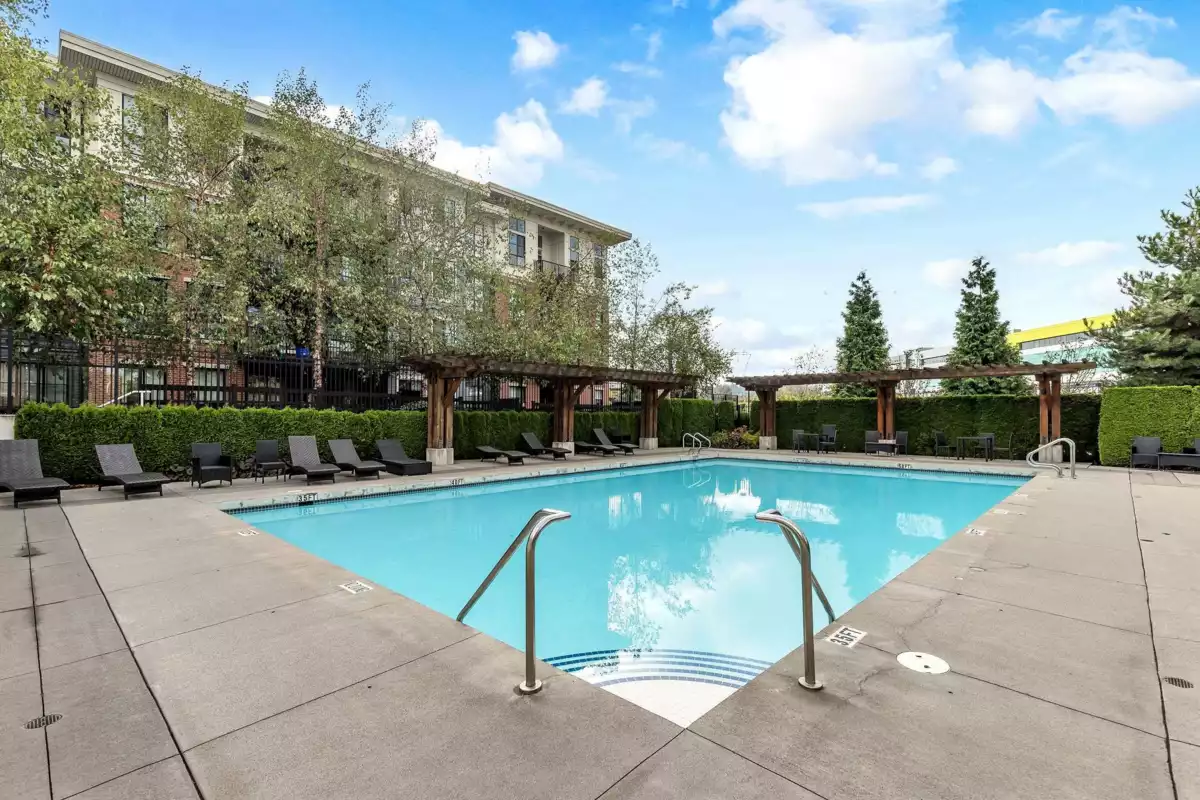 Aerial View of 312 15168 33 Avenue, Surrey, BC