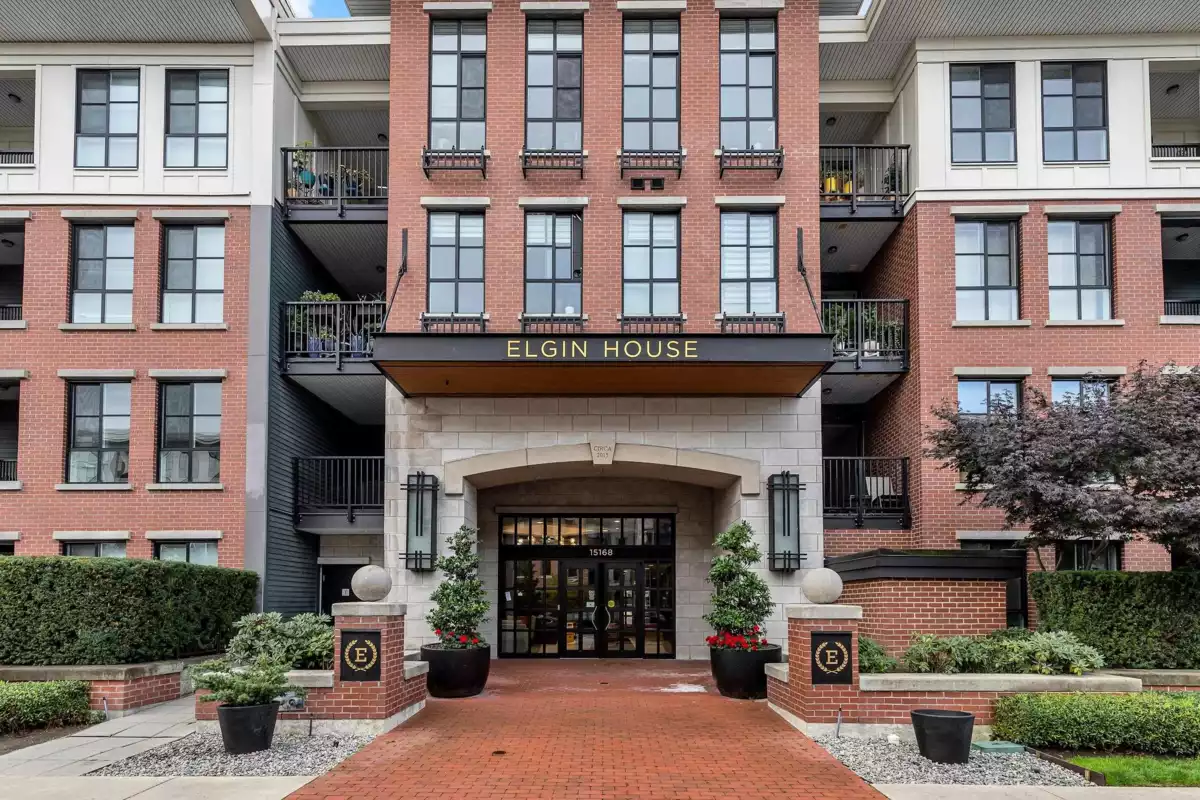 Exterior Rear Photo of 312 15168 33 Avenue, Surrey, BC