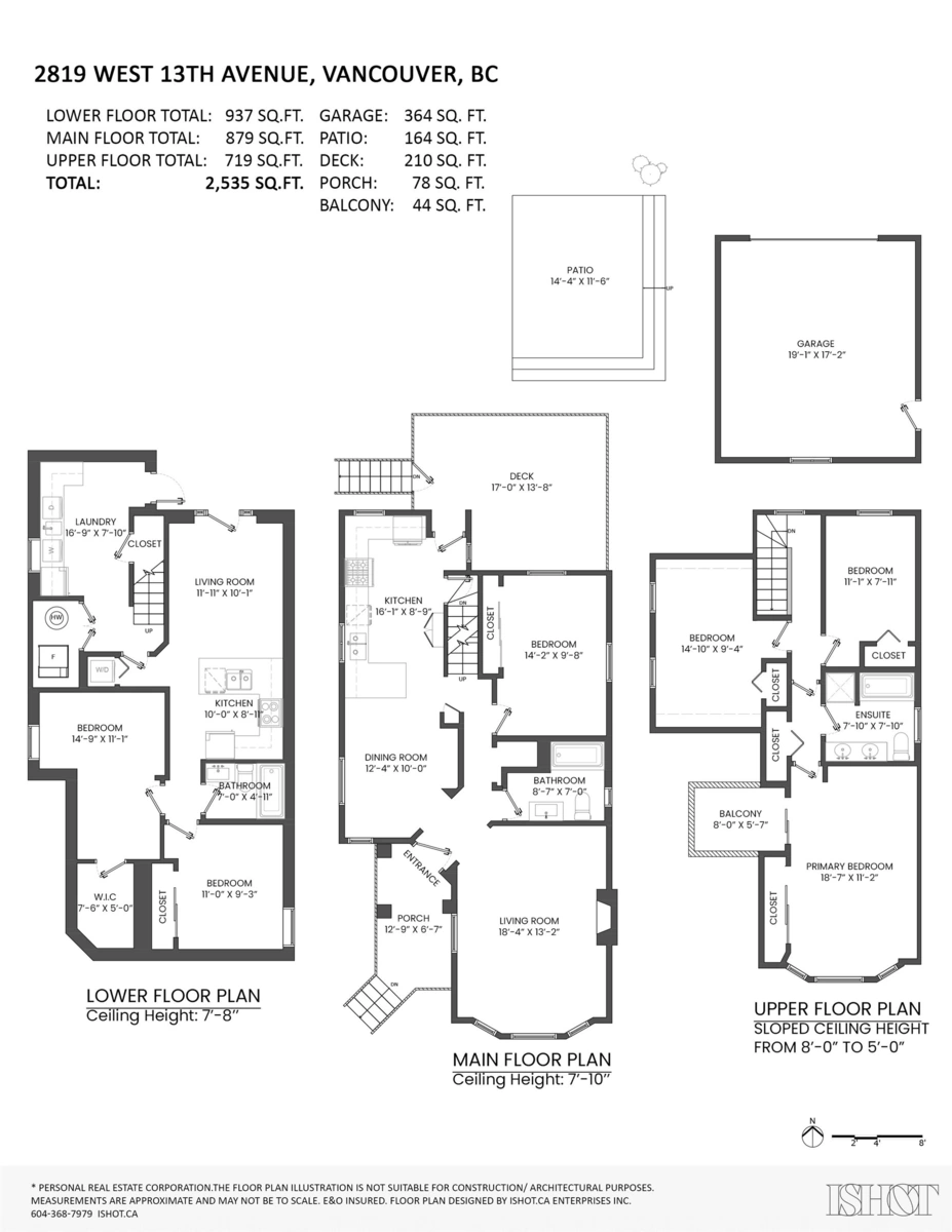 Backyard Photo of 2819 W 13th Avenue, Vancouver, BC