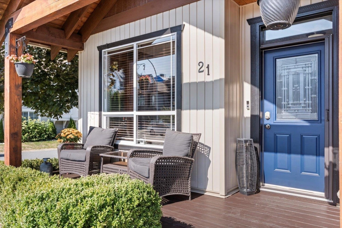 Exterior Rear Photo of 21 46745 Hudson Road, Chilliwack, BC
