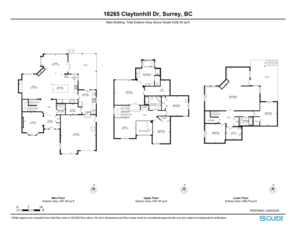 Playground / Recreational Area Near 18265 Claytonhill Drive, Surrey, BC