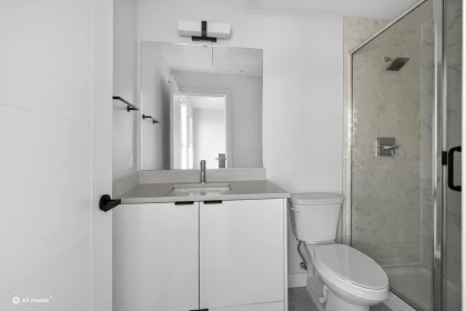 Powder Room Photo of 319 13458 95 Avenue, Surrey, BC