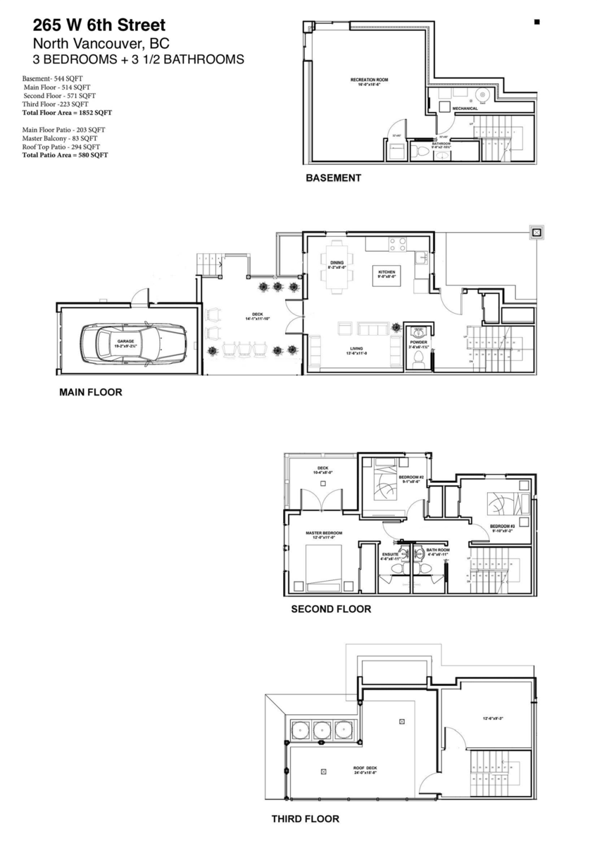 Entry Foyer Photo of 265 W 6th Street, North Vancouver, BC