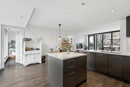 Kitchen Photo of 303 150 W 15th Street, North Vancouver, BC