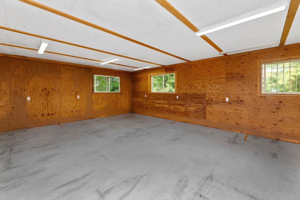 Garage Interior Photo of 4561 Sinclair Bay Road, Garden Bay, BC