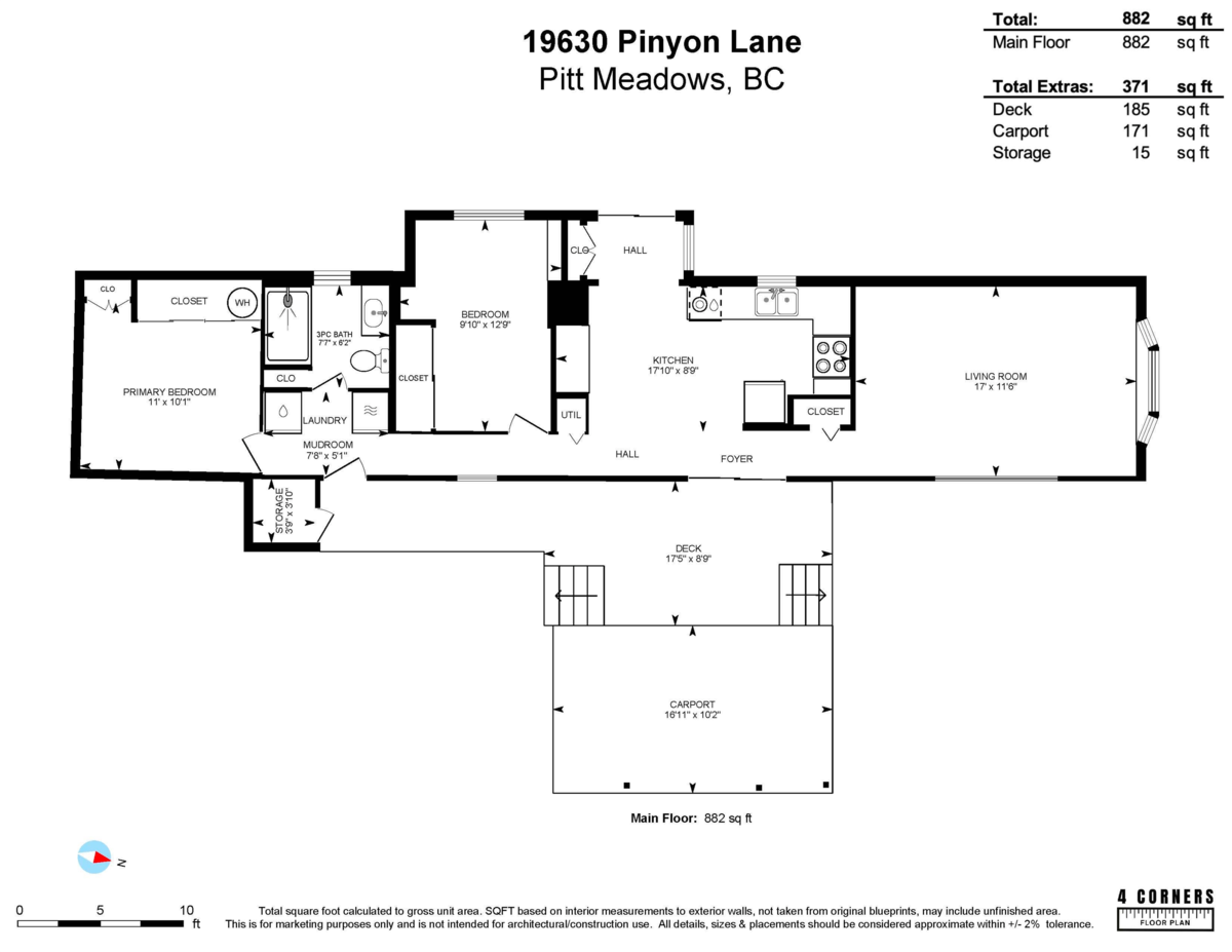 Exterior Rear Photo of 77 19630 Pinyon Lane, Pitt Meadows, BC