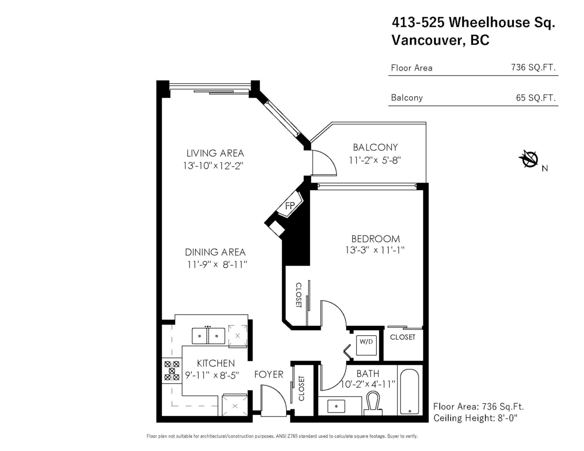 Neighborhood Park Photo Near 413 525 Wheelhouse Square, Vancouver, BC
