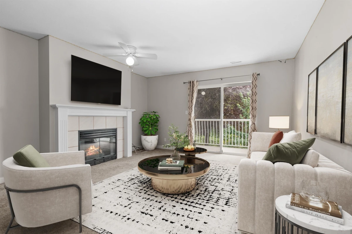 Living Room Photo of 50 7715 Luckakuck Place, Chilliwack, BC