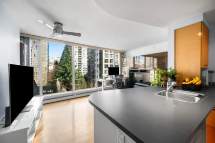 Kitchen Photo of 702 1008 Cambie Street, Vancouver, BC