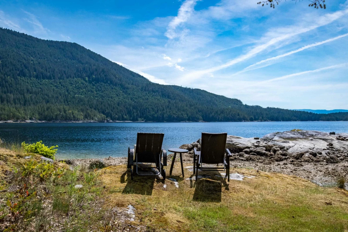 Dining Area Photo of LOT D Hardy Island, Pender Harbour, BC
