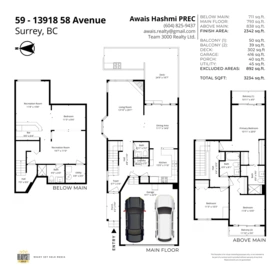 Swimming Pool Photo of 59 13918 58 Avenue, Surrey, BC