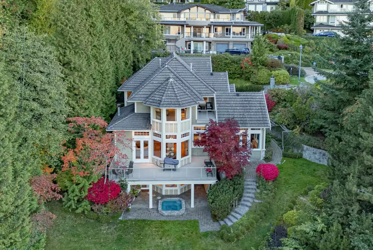Exterior Rear Photo of 2398 Constantine Place, West Vancouver, BC