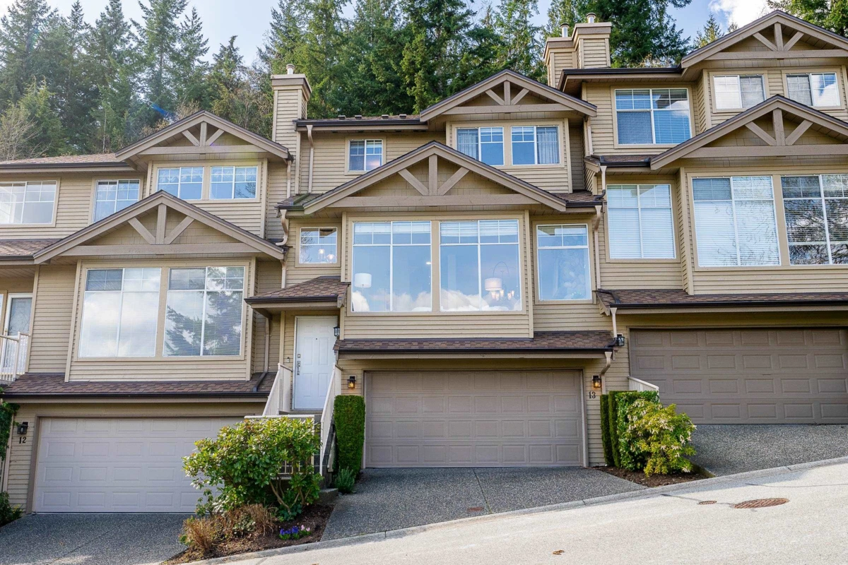 Exterior Rear Photo of 13 2979 Panorama Drive, Coquitlam, BC