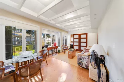 Aerial View of 670 Montroyal Boulevard, North Vancouver, BC