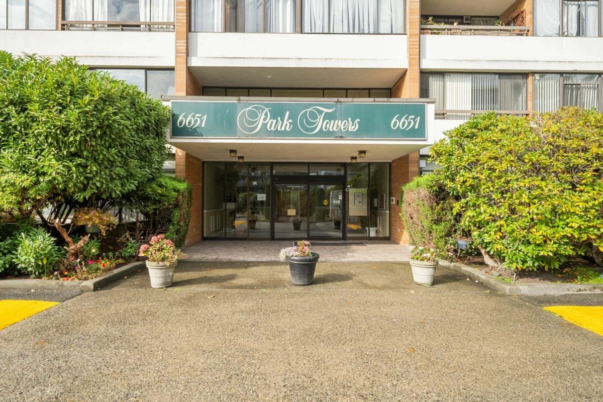Exterior Rear Photo of 802 6651 Minoru Boulevard, Richmond, BC