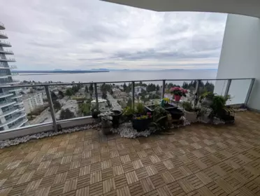 Backyard Photo of 1905 1500 Martin Street, White Rock, BC