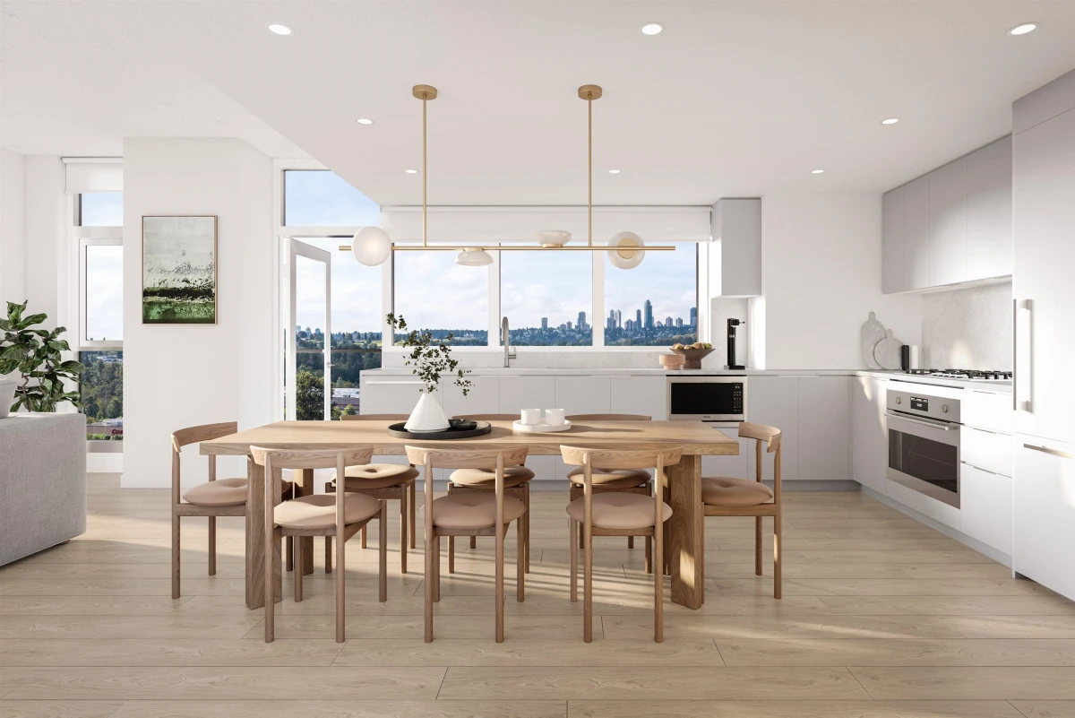 Living Room Photo of 1608 4538 Dawson Street, Burnaby, BC